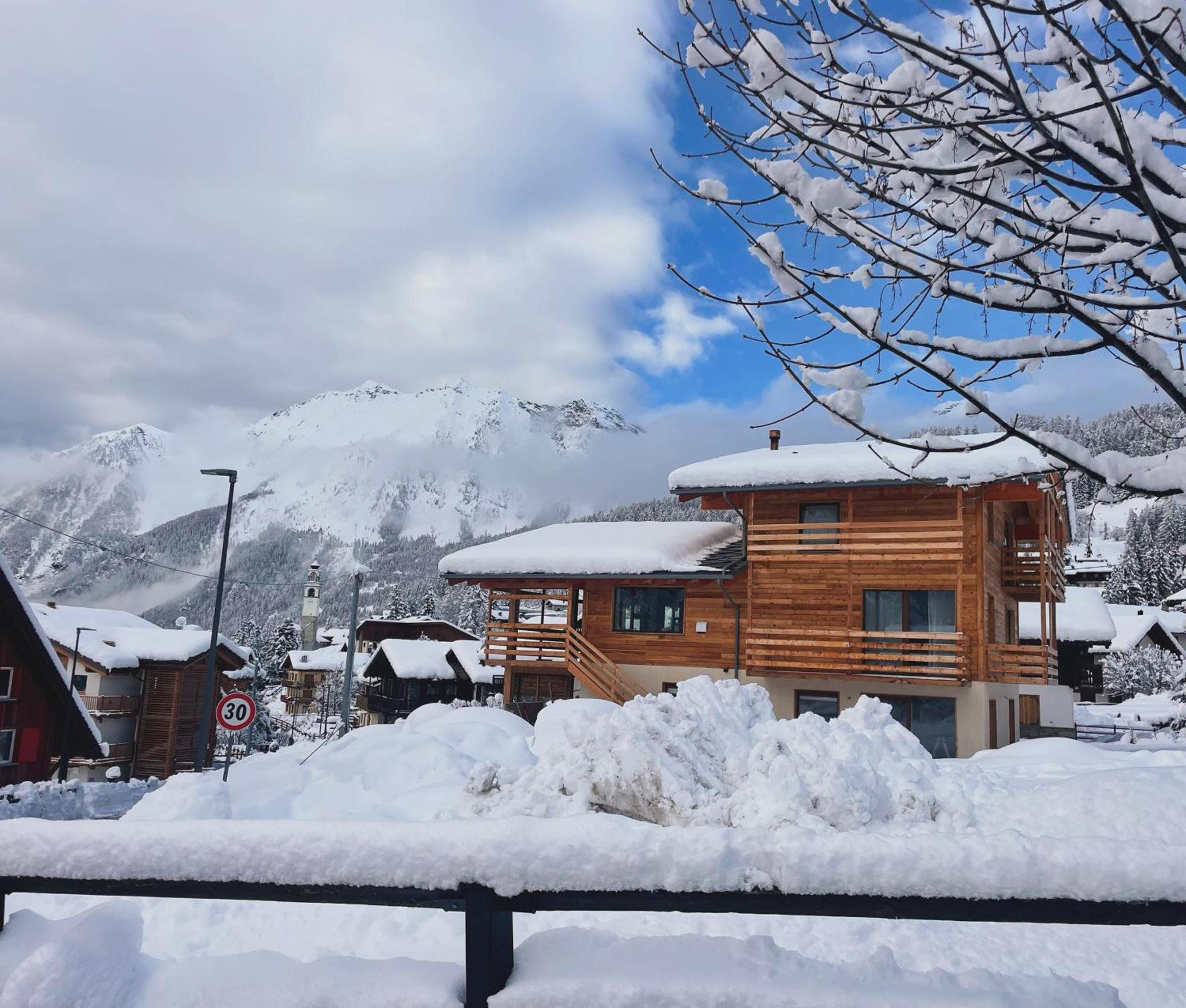 B&B Eco Chalet Merlet Champoluc Exteriér fotografie